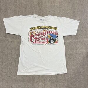 vintage Rosie O'grady's Good Time Emporium Shirt Men large White 2000s Orlando